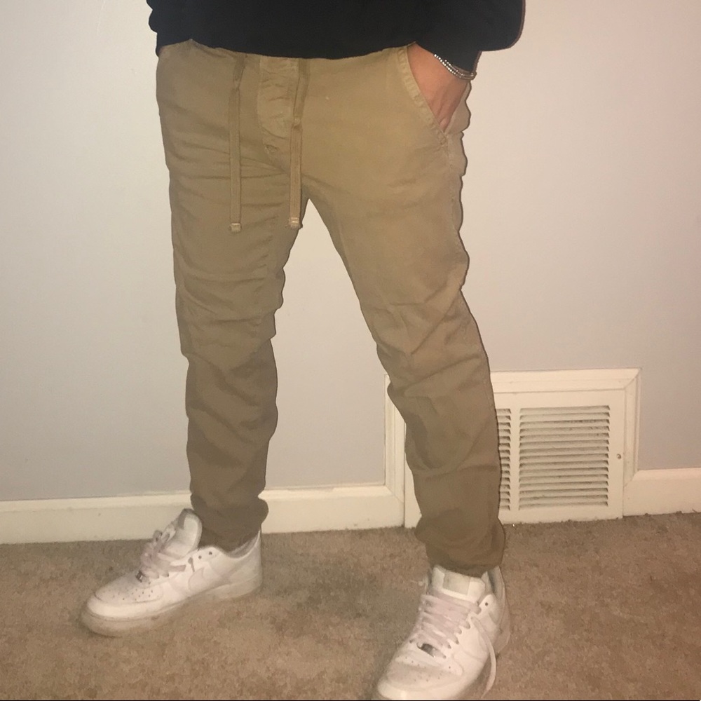 Abercrombie and Fitch Twill Joggers